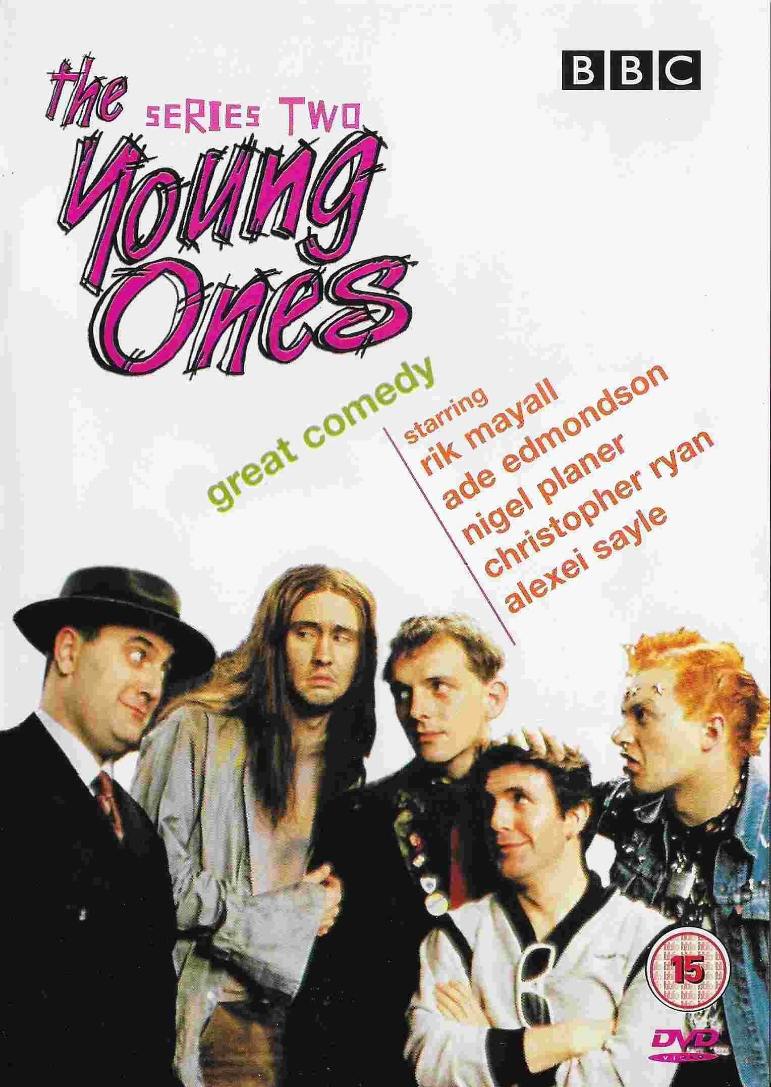 Picture of BBCDVD 1171 The young ones - Series 2 by artist Ben Elton / Rik Mayall / Lise Mayer / Alexei Sayle from the BBC records and Tapes library